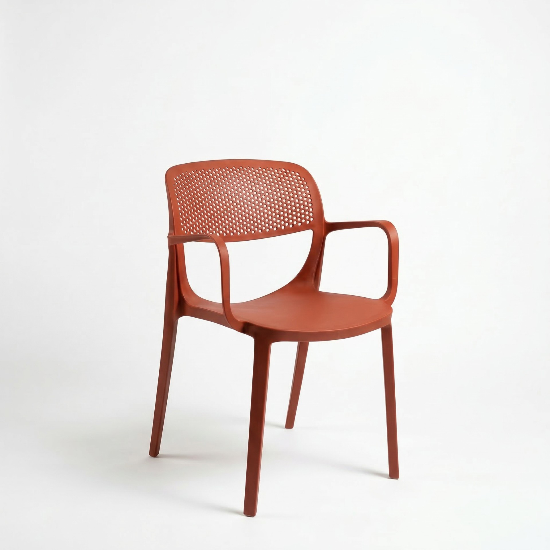 Barby Cafe Kollu Koltuk & Sandalye - Kırmızı