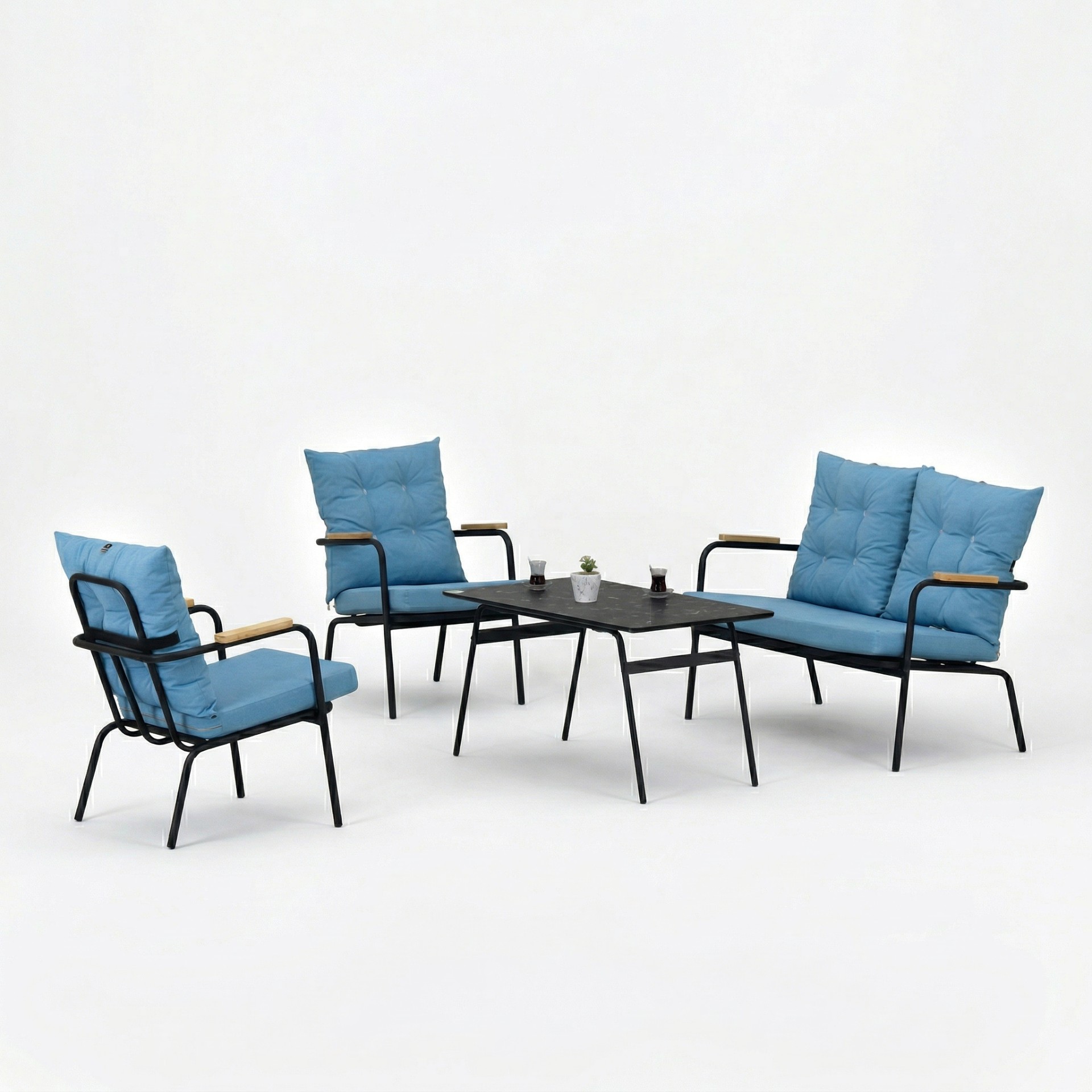 Beyman 2+1+1 Minderli Oturma Grubu