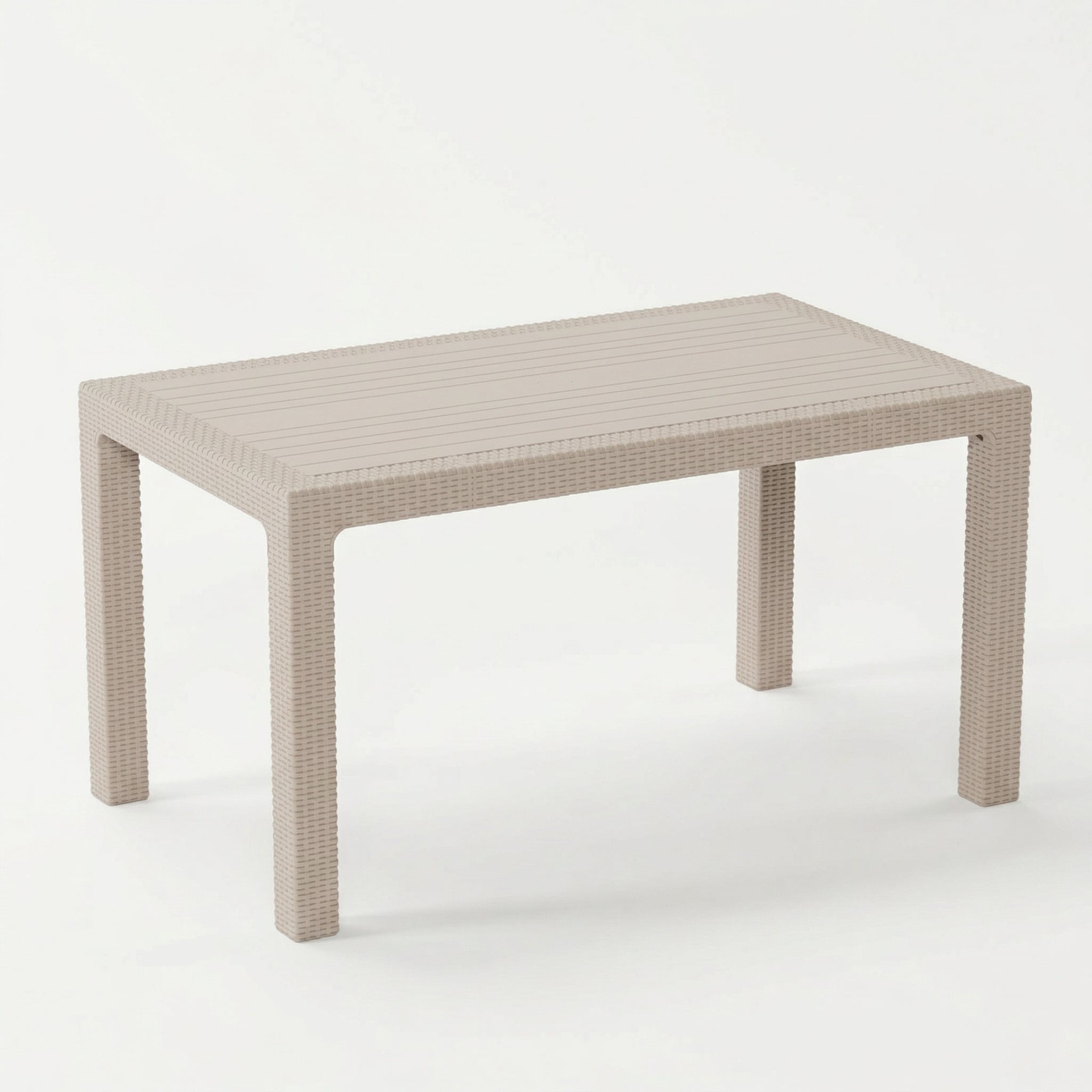 90x150 Camsız Raddan Sabit Masa - Kapiçino